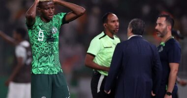 There was another memorable moment in the Africa Cup of Nations during Nigeria's semi-final clash against South Africa on Wednesday, with Victor Osimhen the victim of VAR intervention