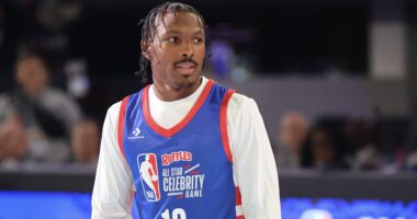 Chiefs' Mecole Hardman Reveals Nickname at NBA All-Star Event
