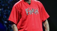 Chris Brown is crying foul after he claimed he was disinvited to play in the NBA All-Star Celebrity Game (Pictured in Atlanta February 13)