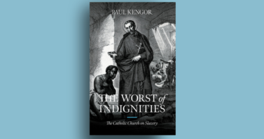 Worst of Indignities book cover on blue background