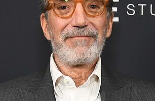 Chuck Lorre, 71, has settled his divorce with Arielle Lorre, more than a year-and-a-half after filing for a split from the beauty influencer. Pictured last month in LA