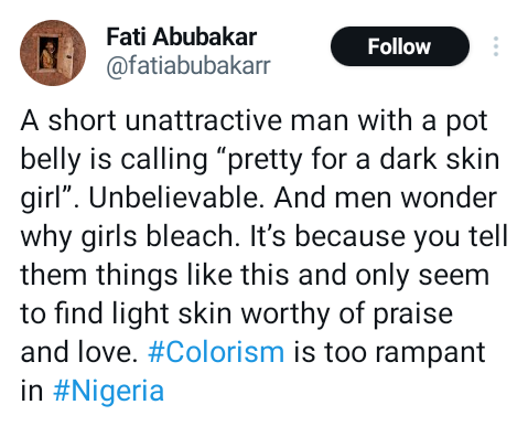 Colorism is too rampant in Nigeria - Documentary photographer reacts after a