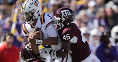 Commanders Trade No. 2 Pick to Falcons in Mock Draft, Select OT