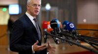Latvia's foreign minister Krisjanis Karins (pictured) told how onscription was reintroduced to the Baltic state at the beginning of January and will apply to all men aged between 18 and 27