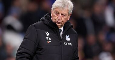 Crystal Palace set to call time on Roy Hodgson's second stint as manager after a run of just three wins in 19 matches, with former Eintracht Frankfurt boss Oliver Glasner among candidates to replace him