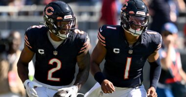 DJ Moore Takes Shot at Rookie QB Class in Comparison to Fields