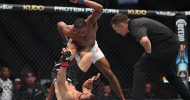 Danny Barlow Overcame a Broken Arm to Score a KO With Relentless Hammer-Fists [WATCH]