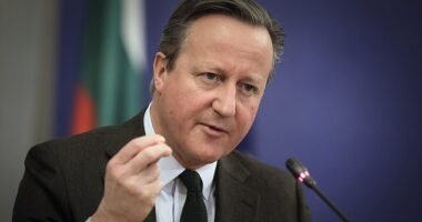 The former Prime Minister called out the GOP in an op-ed in the Hill saying 'I do not want us to show the weakness displayed against Hitler in the 1930s'