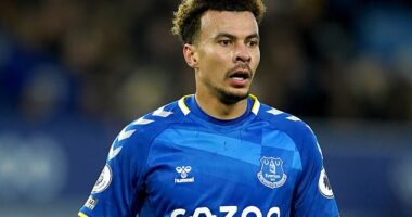 Tottenham look set to miss out on £10m with Dele Alli unlikely to reach 20 games for Everton