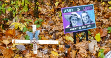 Delphi Murders: Sweet Girls Abby & Libby Wear SCARVES to Cover Neck Wounds at Funerals