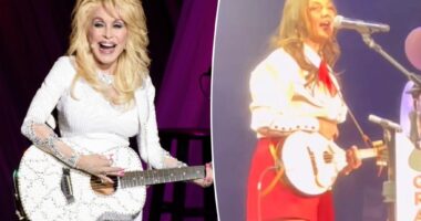 Dolly Parton reacts to Elle King's drunken tribute performance