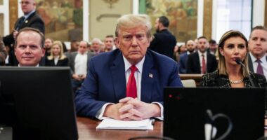 Donald Trump appeals $454m New York civil fraud judgment as $112,000-a-day interest accrues