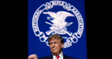 Donald Trump at NRA: Re-Electing Biden 'Means 4 More Years of Anti-Gun Communists Running the ATF'