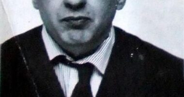 A mugshot of Ronnie Kray dated 4/7/69 which was  uncovered 40 years after he was jailed