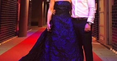 Bargain hunters can snap up designer dresses from the lavish wardrobe of conwoman Melissa Caddick (pictured with second husband Anthony Koletti) in the latest auction of the haute couture fashion bought with the proceeds of her ruthless fraud