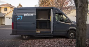 Driver Reacts In New Video Of Train Splitting Amazon Truck In Half