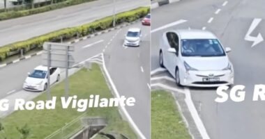 Driver misses exit along AYE, resorts to reversing on slip road - Mothership.SG