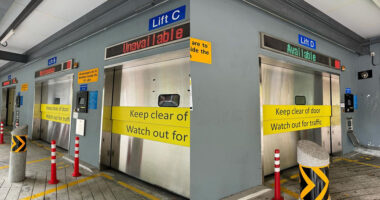 Driver stranded for 2.5 hours due to malfunctioning lifts at Changi Village mechanised car park - Mothership.SG