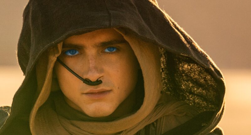 Timothee Chalamet as Paul Atreides in Dune 2