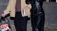 Dylan Sprouse and his wife, Barbara Palvin , made a fashionable appearance at Super Bowl LVIII in Las Vegas Sunday