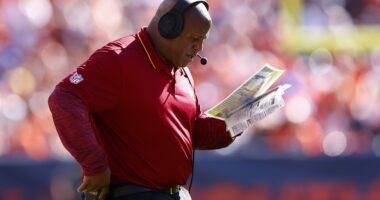 Eric Bieniemy Snubbed by Commanders for Head Coaching Job