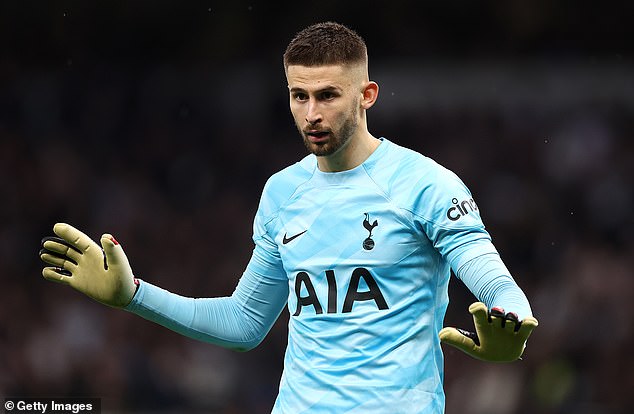 Tottenham's Guglielmo Vicario is top of a list of Premier League goalkeepers for xG saved