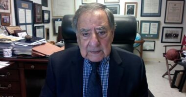 Vladimir Putin's terrifying plan to take out satellites with nuclear weapons in space could cripple U.S. GPS and intelligence gathering, ex-CIA chief Leon Panetta (above) has warned