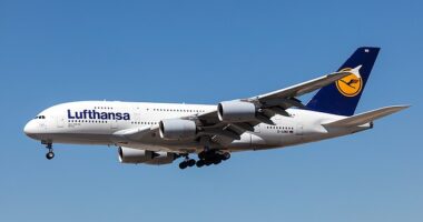 Illustrative image of an Airbus A380. A man died flying from Bangkok to Munich on Thursday