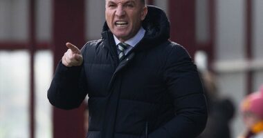Celtic manager Brendan Rodgers was accused of 'casual sexism' after saying 'good girl' to BBC reporter Jane Lewis at the end of a terse radio interview following his team's win at Motherwell
