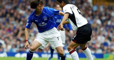 The former Everton player Li Tie (left) has reportedly been sentenced to life imprisonment after admitting to paying bribes and fixing matches