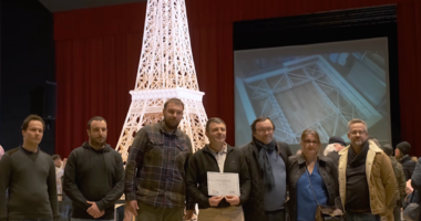 Frenchman’s matchstick Eiffel Tower sets record after all following ‘emotional rollercoaster’ Guinness U-turn