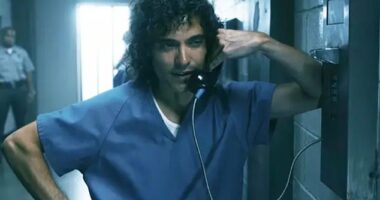 Fans have said Griselda's Martín Rodríguez had them in a hot sweat after seeing him play 'charming sociopath' Rivi Ayala in THAT WILD phone sex scene