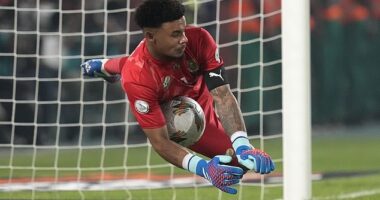 Ronwen Williams was South Africa's penalty shootout hero during the Africa Cup of Nations