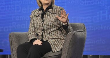 Hillary Clinton, a former secretary of state, presidential candidate and first lady, said that she had talked to people in the Biden White House and they admitted Mr Biden’s increasing age was an ‘issue’