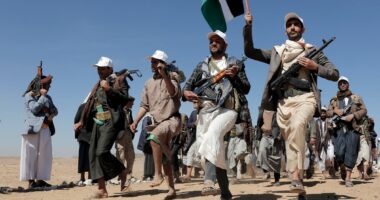 Houthi strikes: US and UK hit more than a dozen Yemen targets in retaliation for Red Sea attacks