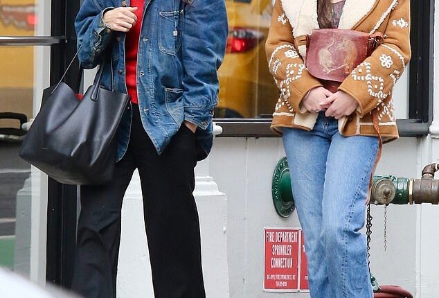Katie Holmes, 45, and Suri Cruise, 17, have lived together in New York City since Holmes split from Tom Cruise in 2012 (pictured this weekend)