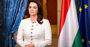 Hungarian President Katalin Novak resigned on Saturday after coming under mounting pressure for pardoning a man convicted of helping to cover up sexual abuse
