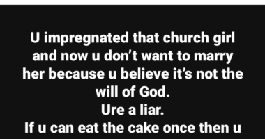 If you can eat the cake once then you can have it for a lifetime - South African pastor calls out men who don