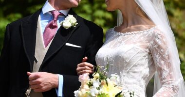 The couple tied the knot at St George's Chapel in the grounds of Windsor Castle, surrounded by family and friends, on May 18, 2019
