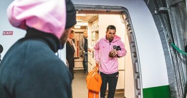 Lionel Messi and his Inter Miami teammates landed in Tokyo for their final pre-season stop