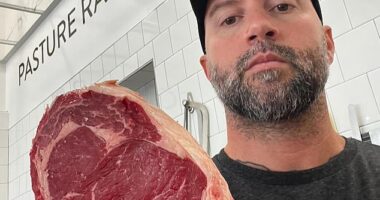 Jered Standing, (pictured) owner of Standing's Butchery in Hancock Park, was found dead at his home on February 22. The LA county medical examiner ruled that he died by suicide