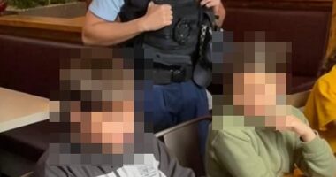 Constable Beau Lamarre-Condon (pictured) was wanted for questioning by police after his ex-boyfriend, ex-Channel 10 presenter Jesse Baird and Baird's new partner Luke Davies vanished