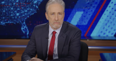 Jon Stewart Is Back At The Daily Show — Is This Funny?