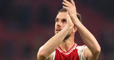 Jordan Henderson is reportedly set to be made the new captain of Ajax