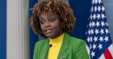 KJP Can't Answer if President Biden Believes It's Safe to Visit DC, but Blames Republicans