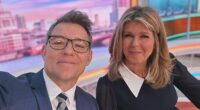 Kate, 56, bravely opened the show with long time colleague Ben Shephard before the pair posed for a selfie