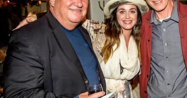 Katy Perry paid homage to her former manager Martin Kirkup (L), who passed away earlier this month at age 75, in an emotional Instagram tribute on Thursday