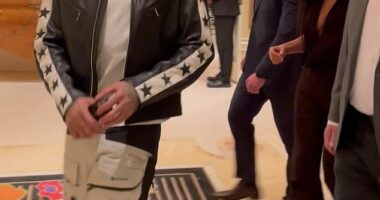 Kim Kardashian, 43, and new boyfriend, Odell Beckham Jr., 31, were spotted together for the first time since going exclusive with their budding romance while at The Wynn in Las Vegas on Saturday