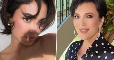 Kylie Jenner debuts shocking new pixie haircut that makes her look like mom Kris' twin