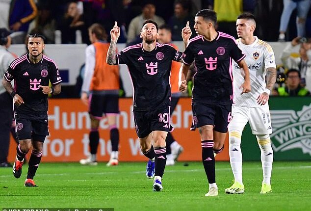 Lionel Messi came to the rescue for Inter Miami on Sunday night with a stoppage-time equalizer in their 1-1 draw at LA Galaxy